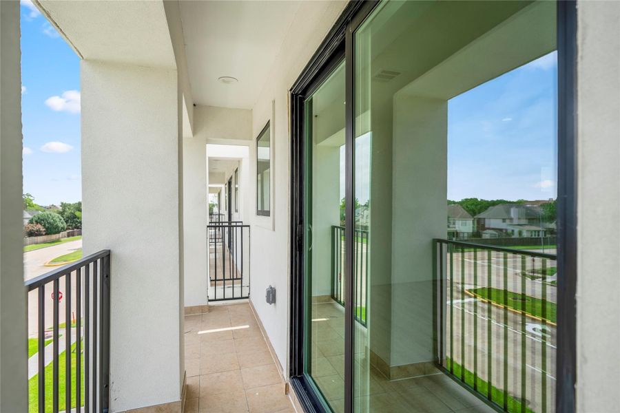 Exterior details and patio area of a home in , Houston (Image 4). Exterior details and patio area of a home in , Houston (Image 4).