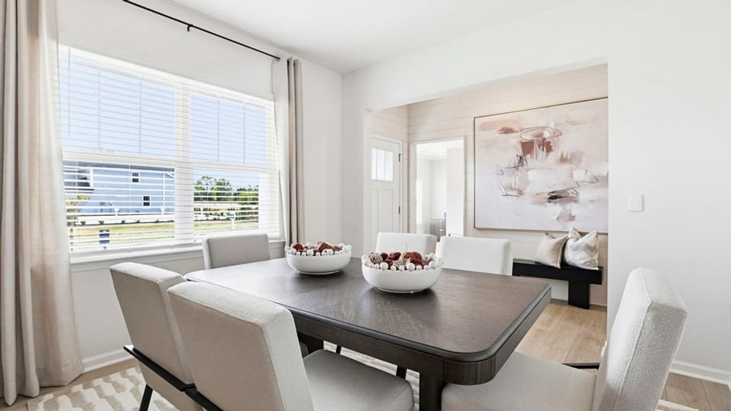 Furnished interior view inside a new home in Sage Grove, Lyman (Image 9).