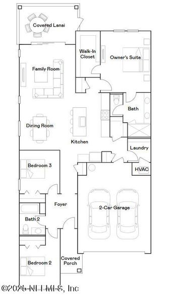 2D floor plan layout of this home in , St. Augustine, FL (Image 3).