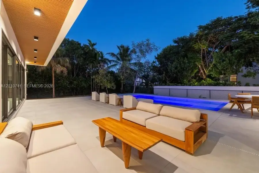 Exterior details and patio area of a home in , Pinecrest (Image 36). Exterior details and patio area of a home in , Pinecrest (Image 36).