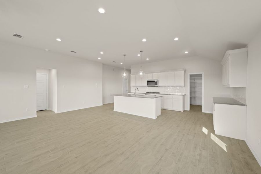 Front exterior of a new home in Myrtle Creek, Waxahachie, TX, highlighting curb appeal (Image 12). Front exterior of a new home in Myrtle Creek, Waxahachie, TX, highlighting curb appeal (Image 12).