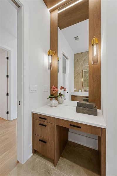 Furnished interior view inside a new home in , Roswell (Image 35).