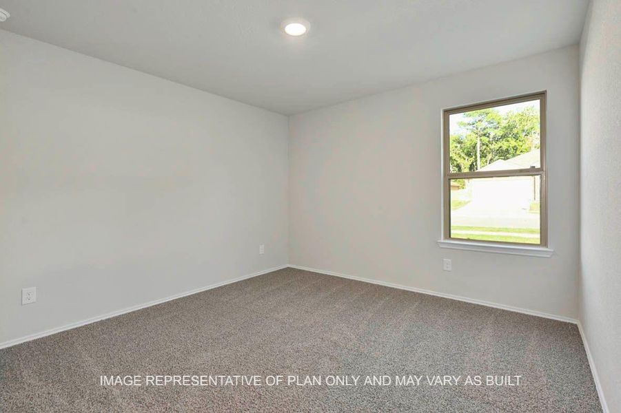 Spacious, unfurnished interior of a new home in Liberty Village, Brenham (Image 7). Spacious, unfurnished interior of a new home in Liberty Village, Brenham (Image 7).