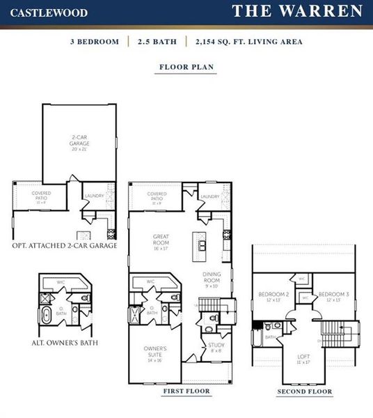 Warren Floorplan Diagram