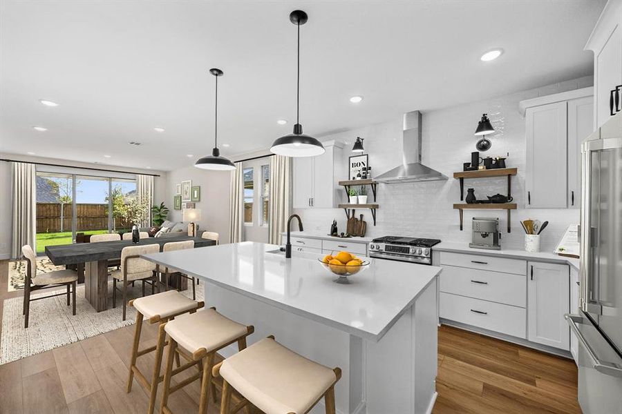 Furnished interior view inside a new home in Heritage Ranch, Sherman (Image 28). Furnished interior view inside a new home in Heritage Ranch, Sherman (Image 28).