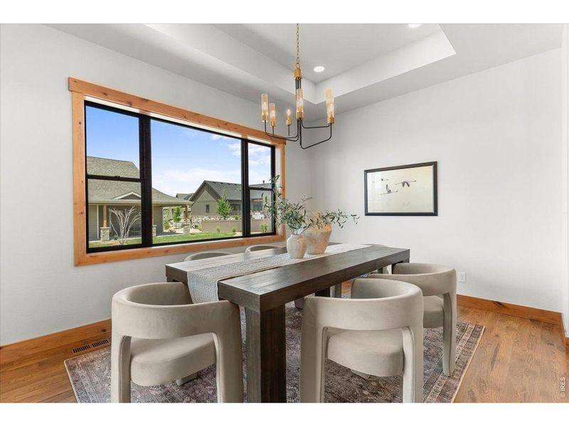 Furnished interior view inside a new home in Harvest Ridge, Berthoud (Image 44).