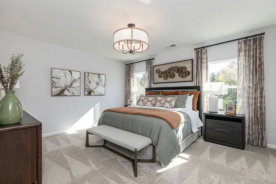 Furnished interior view inside a new home in Madison at Buice Lake, Acworth (Image 4).
