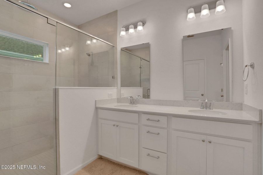 Furnished interior view inside a new home in Tributary: Lakeview at Tributary 50's, Yulee (Image 7).