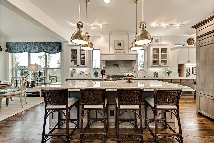 Representative furnished interior of a home built from the Miramonte by Grand Homes in Grand Oaks, Celina (Image 9).