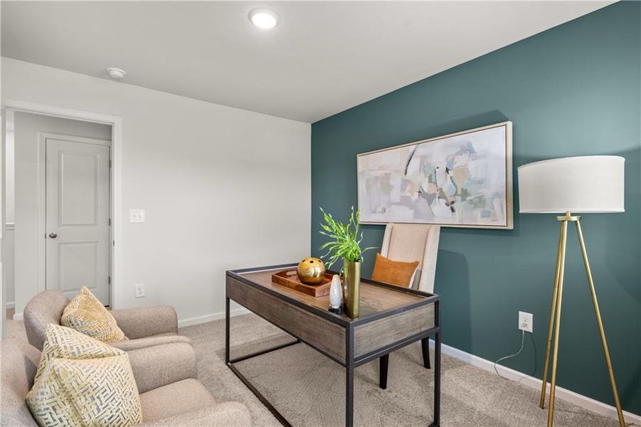 Furnished interior view inside a new home in Union Village, McDonough (Image 25).