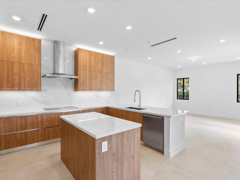 Furnished interior view inside a new home in , Miami (Image 16). Furnished interior view inside a new home in , Miami (Image 16).
