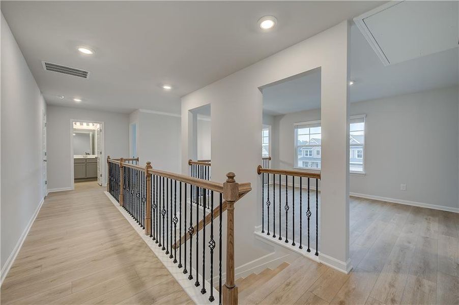 Spacious, unfurnished interior of a new home in Grandview at Millers Mill, Stockbridge (Image 29). Spacious, unfurnished interior of a new home in Grandview at Millers Mill, Stockbridge (Image 29).