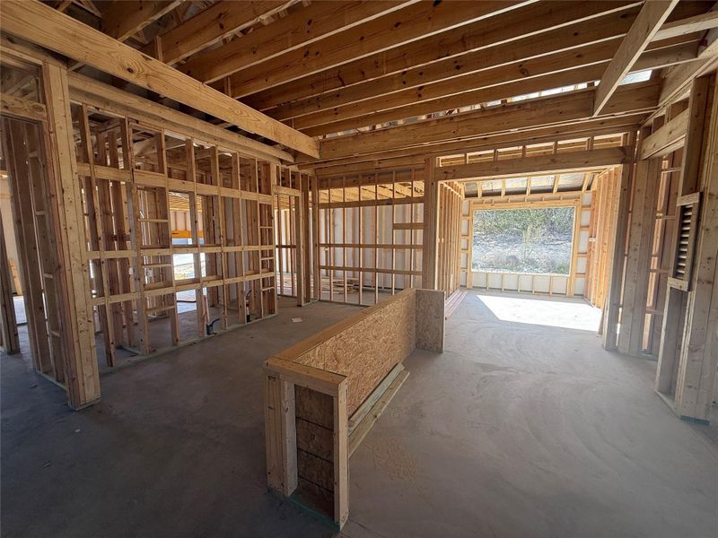 In-progress construction of a new home in Provence, Austin, TX (Image 16).