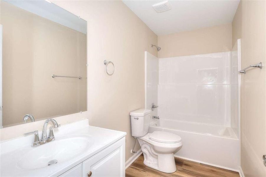 Furnished interior view inside a new home in , Monroe (Image 7).