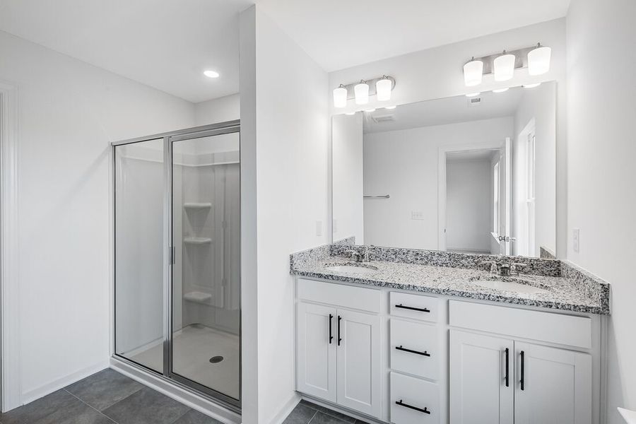 Furnished interior view inside a new home in Magnolia Townes, Wendell (Image 3). Furnished interior view inside a new home in Magnolia Townes, Wendell (Image 3).