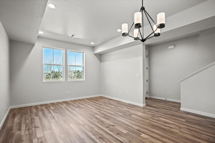 Spacious, unfurnished interior of a new home in Arras Park, Thornton (Image 13).