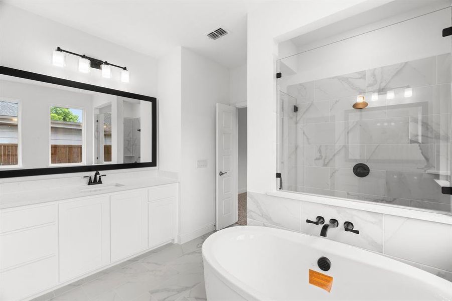 Furnished interior view inside a new home in , Fort Worth (Image 14). Furnished interior view inside a new home in , Fort Worth (Image 14).