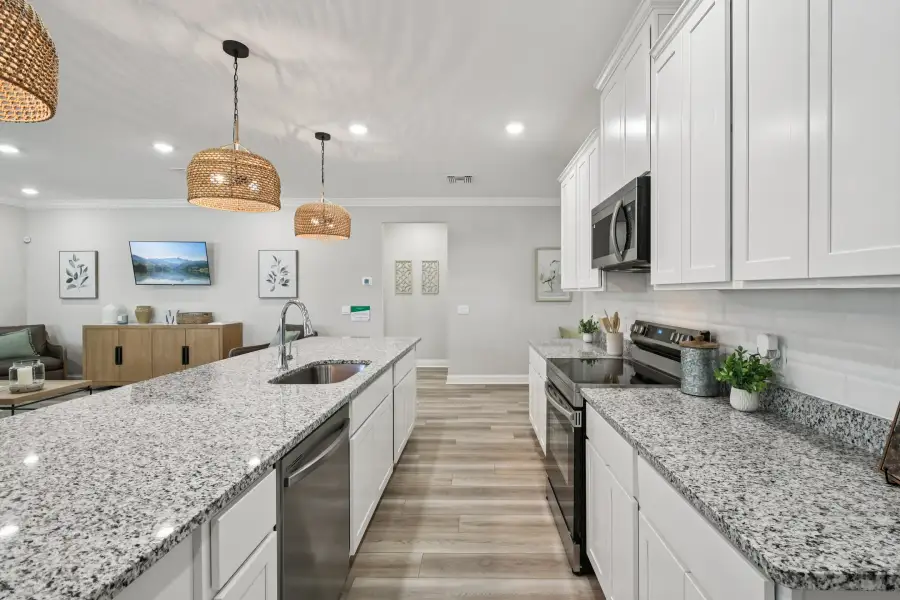 Representative furnished interior of a home built from the Drexel by Maronda Homes in Highland Park, Newberry (Image 15). Representative furnished interior of a home built from the Drexel by Maronda Homes in Highland Park, Newberry (Image 15).