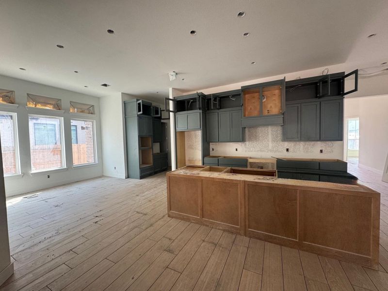 In-progress construction of a new home in Evergreen, Conroe, TX (Image 28).