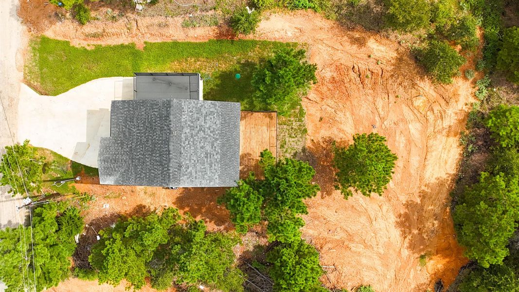 Aerial view of property and surrounding area Aerial view of property and surrounding area