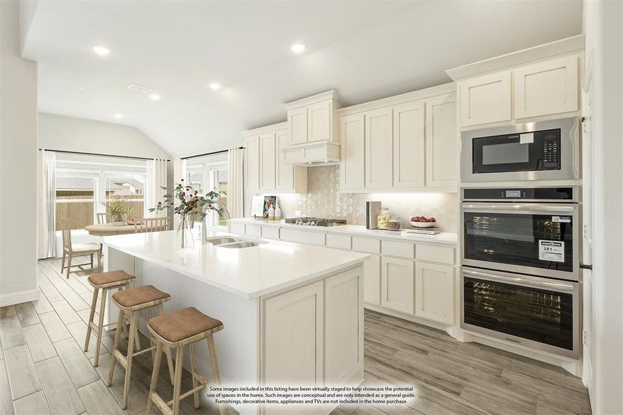 Furnished interior view inside a new home in Homestead at Daniel Farms Phase 2, DeSoto (Image 18). Furnished interior view inside a new home in Homestead at Daniel Farms Phase 2, DeSoto (Image 18).