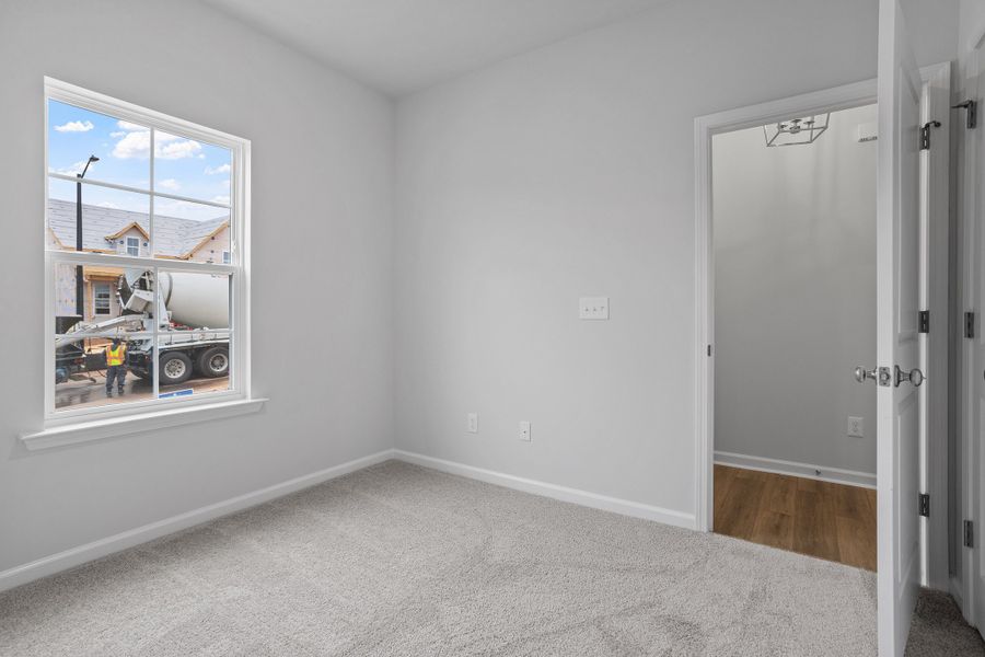 Spacious, unfurnished interior of a new home in Ovation at Sweetbrier, Durham (Image 26).