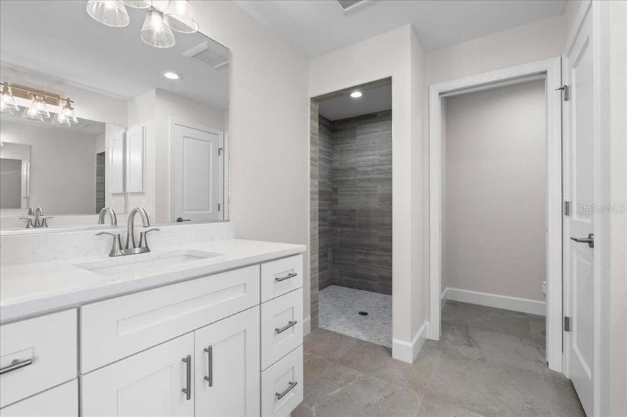 Furnished interior view inside a new home in , Englewood (Image 8). Furnished interior view inside a new home in , Englewood (Image 8).