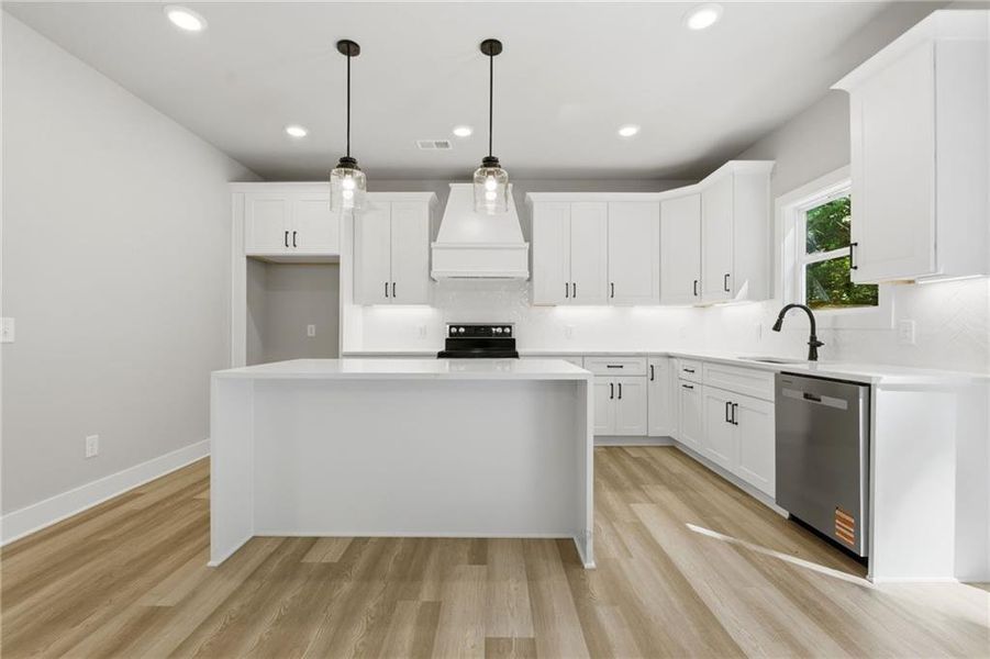 Furnished interior view inside a new home in , Cumming (Image 14).