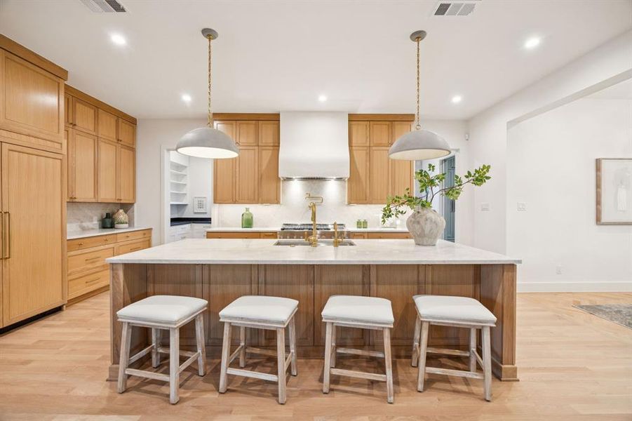 Furnished interior view inside a new home in , Dallas (Image 14).