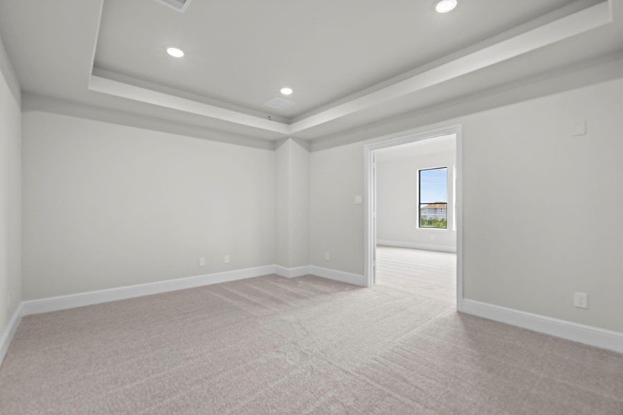 Spacious, unfurnished interior of a new home in Harvest Green, Richmond (Image 19). Spacious, unfurnished interior of a new home in Harvest Green, Richmond (Image 19).