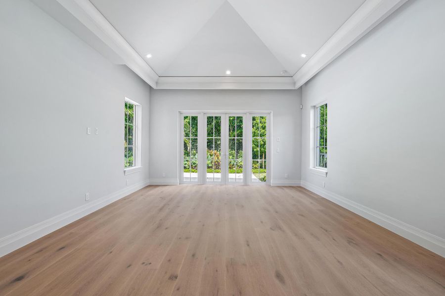 Spacious, unfurnished interior of a new home in , Delray Beach (Image 26).