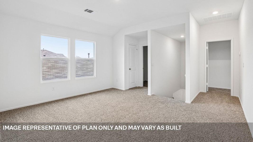 Spacious, unfurnished interior of a new home in Durango, Mustang Ridge (Image 21).