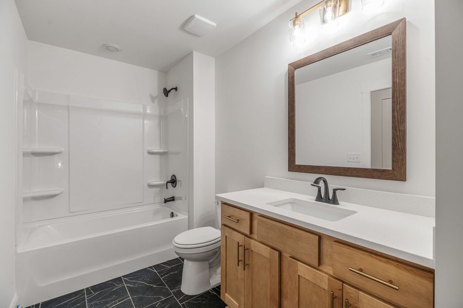 Furnished interior view inside a new home in Flint Farms, Concord (Image 4).