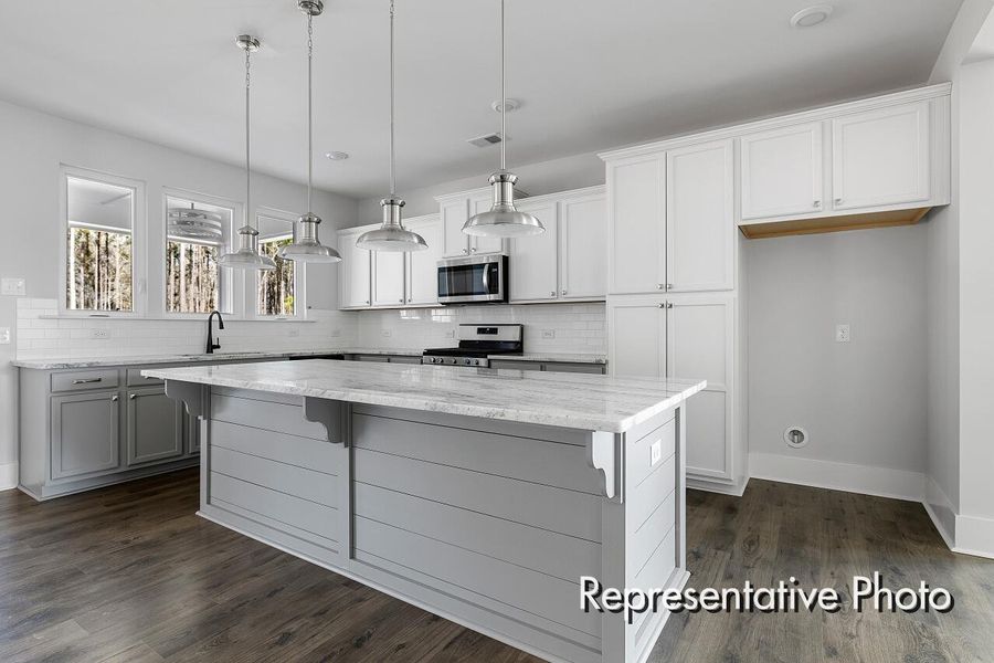 Furnished interior view inside a new home in , Ravenel (Image 3).