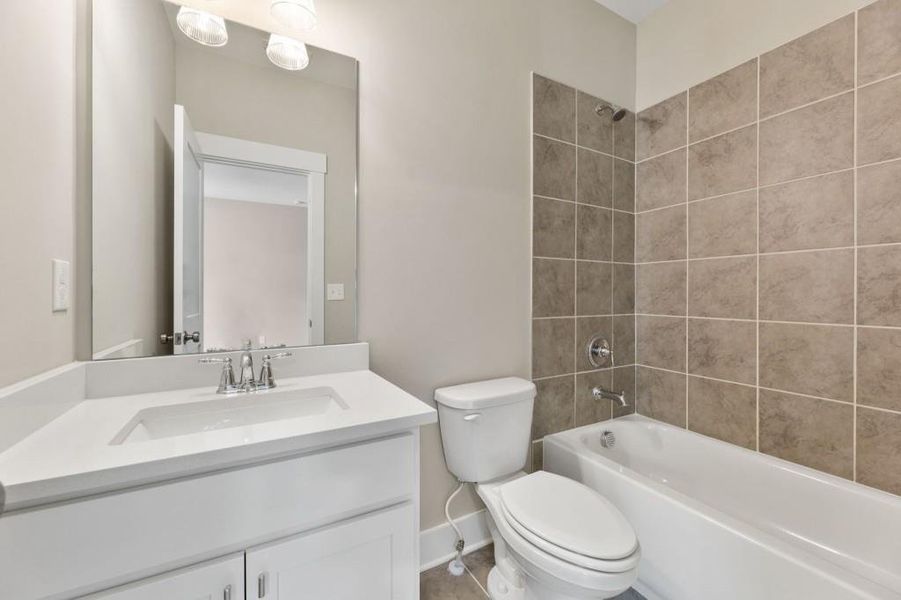 Furnished interior view inside a new home in Hillshire, Cumming (Image 14).