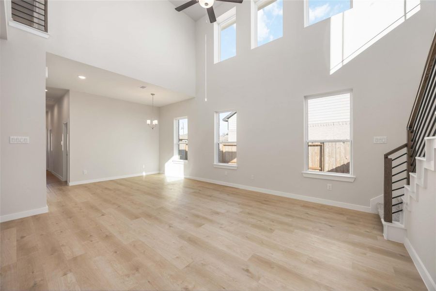 Spacious, unfurnished interior of a new home in Splendora Fields, Splendora (Image 11).