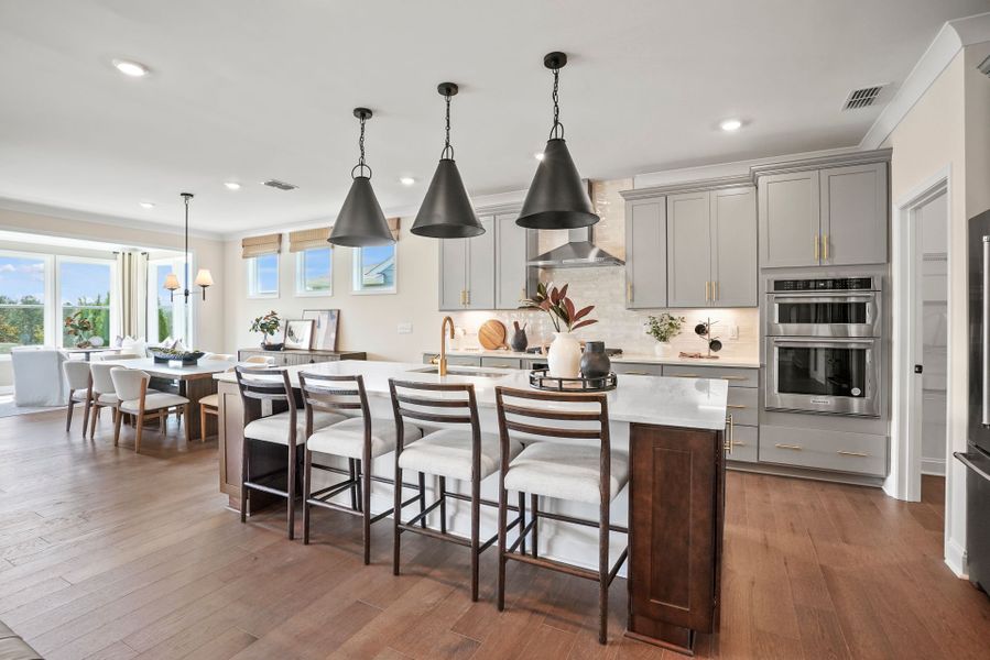 Representative furnished interior of a home built from the Stellar by Del Webb in Del Webb Carolina Ridge, Midland (Image 17).