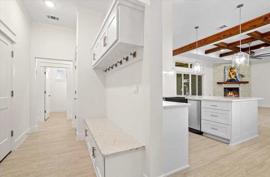 Furnished interior view inside a new home in , Salado (Image 12).