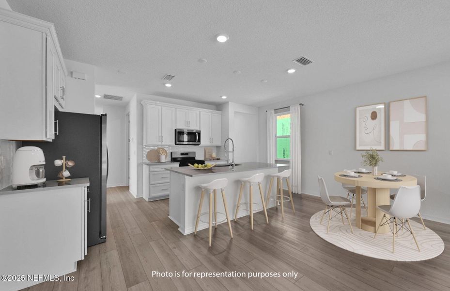 Furnished interior view inside a new home in The Preserve at Bannon Lakes, St. Augustine (Image 9). Furnished interior view inside a new home in The Preserve at Bannon Lakes, St. Augustine (Image 9).