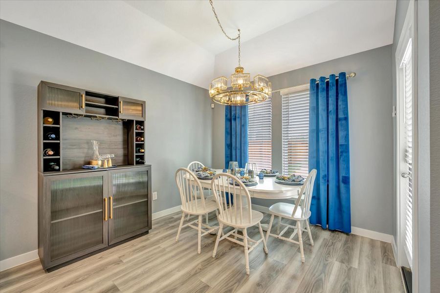 Furnished interior view inside a new home in Central Park, Texas City (Image 30). Furnished interior view inside a new home in Central Park, Texas City (Image 30).