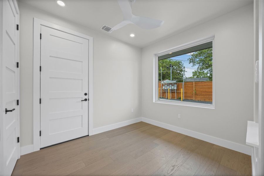 Spacious, unfurnished interior of a new home in , Austin (Image 15). Spacious, unfurnished interior of a new home in , Austin (Image 15).