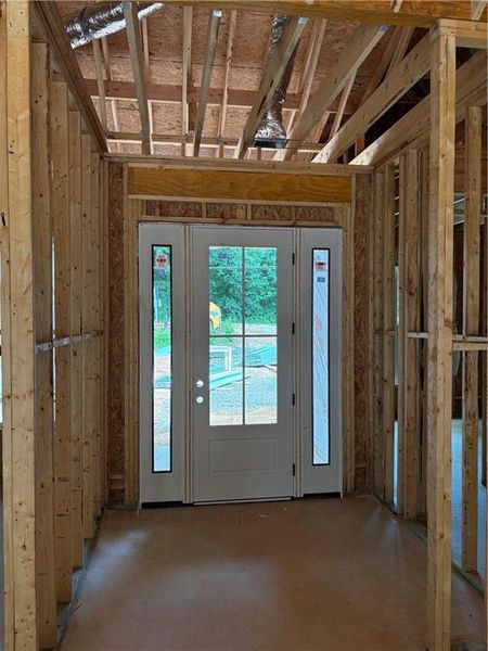 In-progress construction of a new home in , Holly Springs, GA (Image 17). In-progress construction of a new home in , Holly Springs, GA (Image 17).