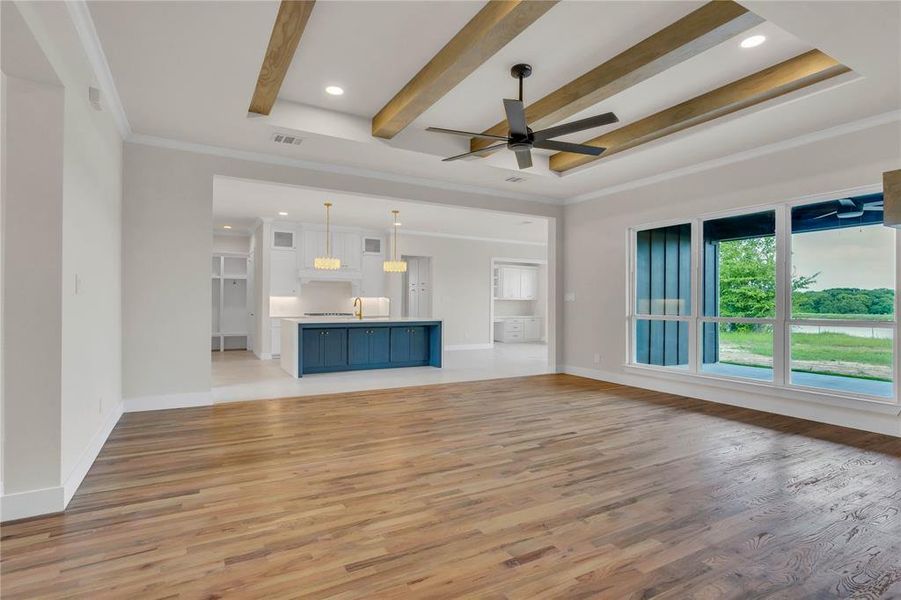 Spacious, unfurnished interior of a new home in , Springtown (Image 35).