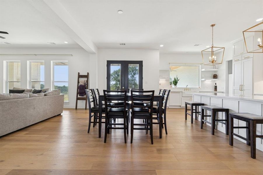 Furnished interior view inside a new home in , Weatherford (Image 10). Furnished interior view inside a new home in , Weatherford (Image 10).