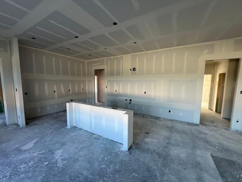 In-progress construction of a new home in Waterford Park, Weatherford, TX (Image 7). In-progress construction of a new home in Waterford Park, Weatherford, TX (Image 7).