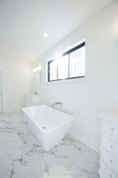 Furnished interior view inside a new home in , Atlanta (Image 6).