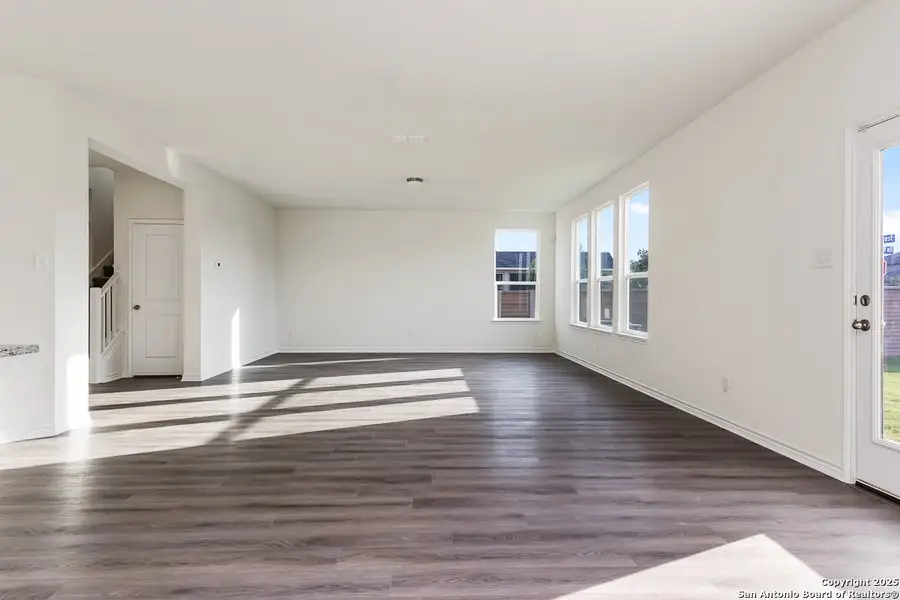Spacious, unfurnished interior of a new home in Preserve at Culebra - Classic Collection, San Antonio (Image 6). Spacious, unfurnished interior of a new home in Preserve at Culebra - Classic Collection, San Antonio (Image 6).