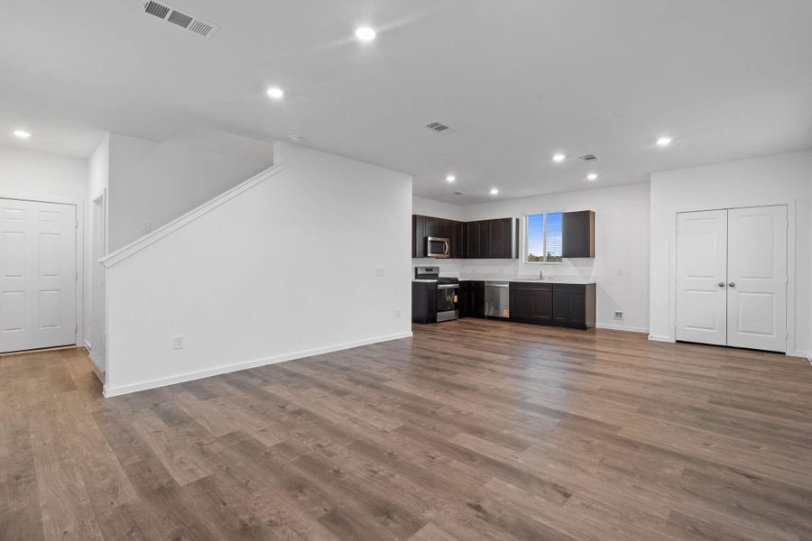 Spacious, unfurnished interior of a new home in Crosby Farms, Crosby (Image 20). Spacious, unfurnished interior of a new home in Crosby Farms, Crosby (Image 20).