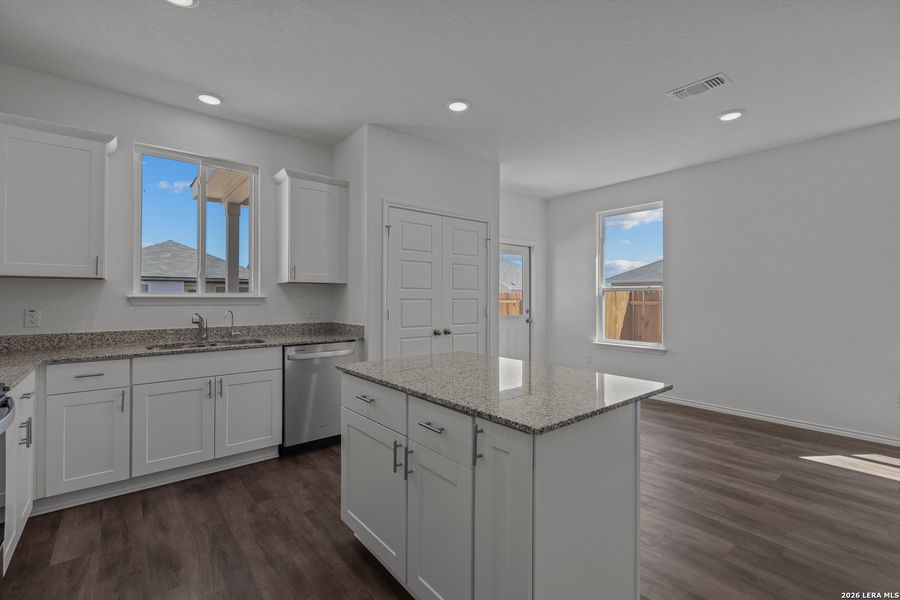 Furnished interior view inside a new home in , New Braunfels (Image 5).