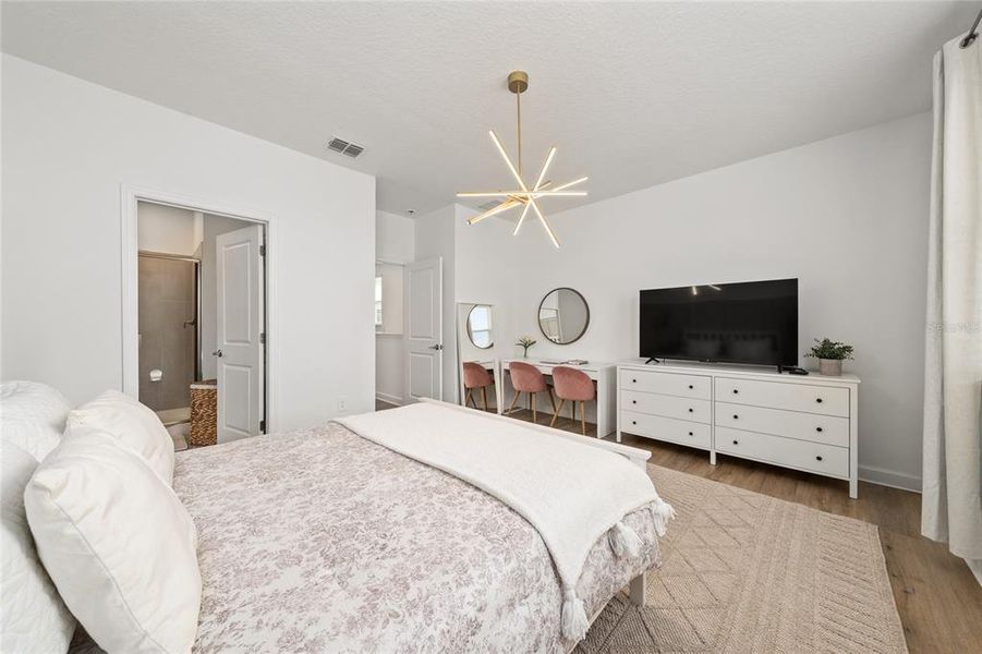 Furnished interior view inside a new home in Bridgewalk, St. Cloud (Image 10). Furnished interior view inside a new home in Bridgewalk, St. Cloud (Image 10).